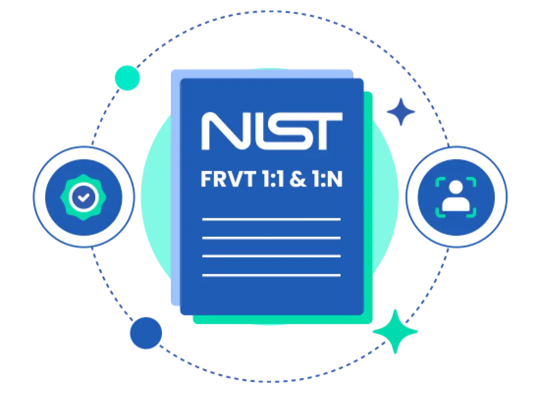 Tersertifikasi NIST FRTE 1:1 & 1:N