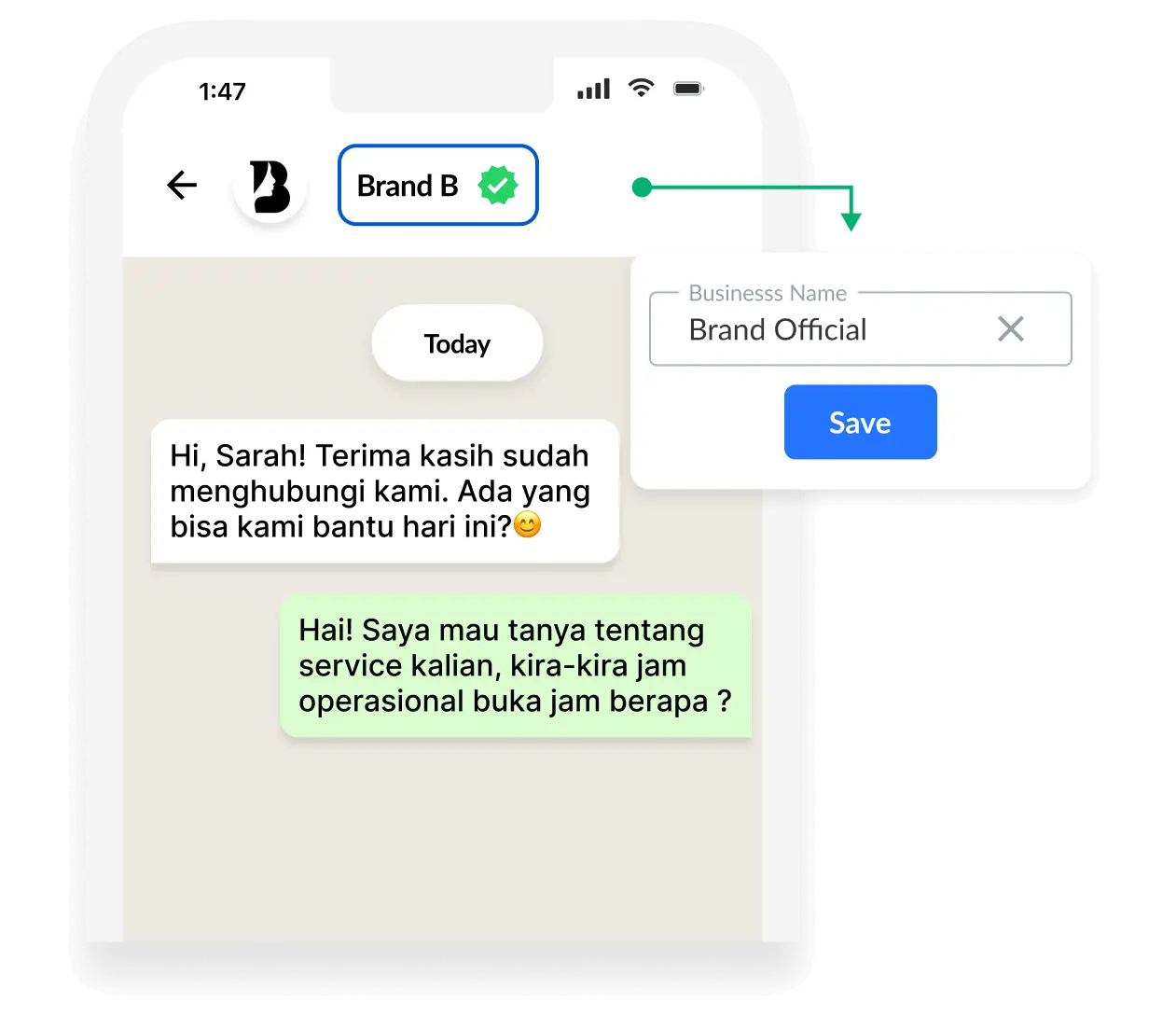 Customize Sender ID for Clear Sender Information