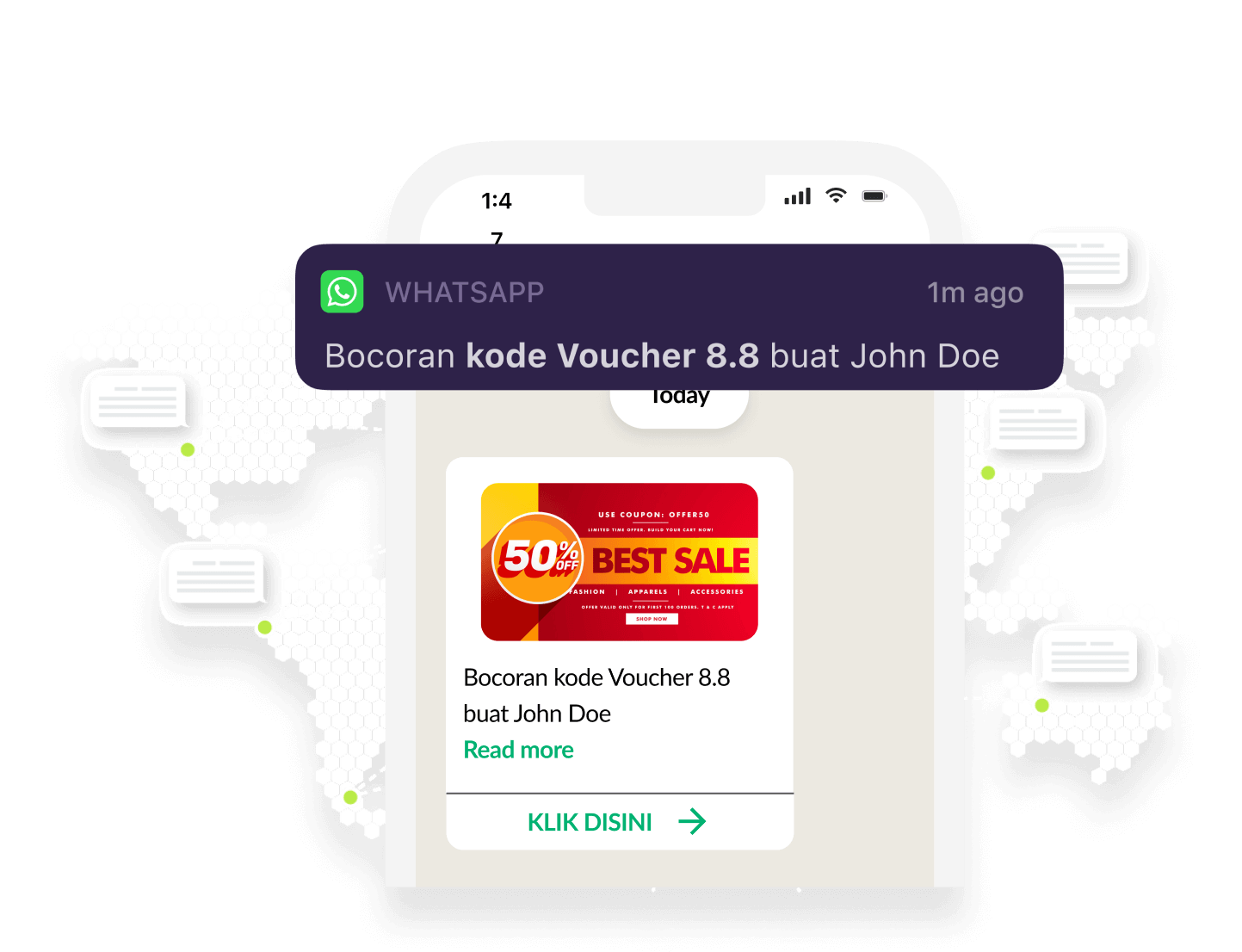 Promote Your Brand Easily <br/>with WhatsApp Blast