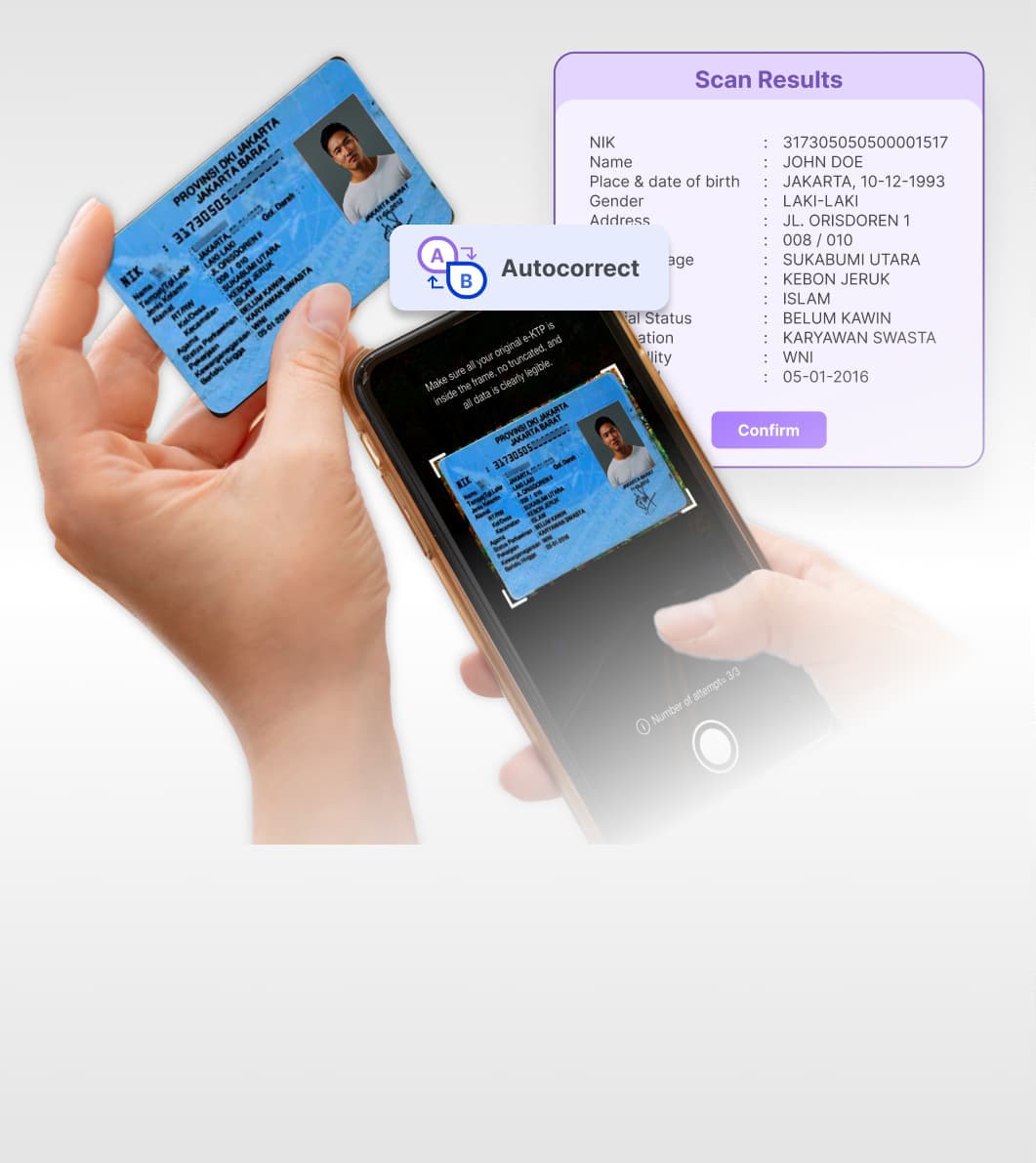 Data Extraction / OCR ID Card