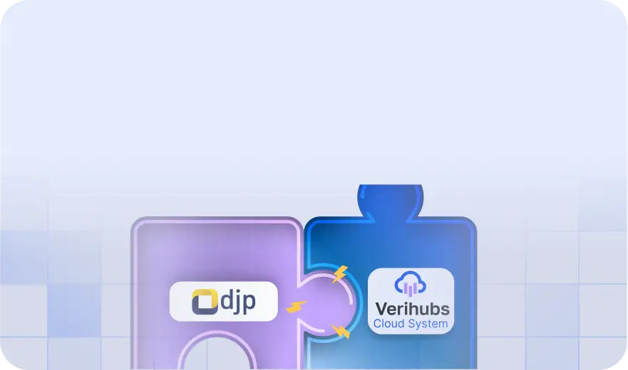 Terintegrasi Database <br /> <span class="text-blue-500">Resmi DJP</span>