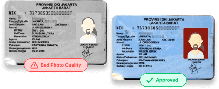 Fitur <strong><i>Photocopy-Detection</i></strong> Untuk <br />Mendeteksi ID Asli Atau <br />Hasil Fotokopi.