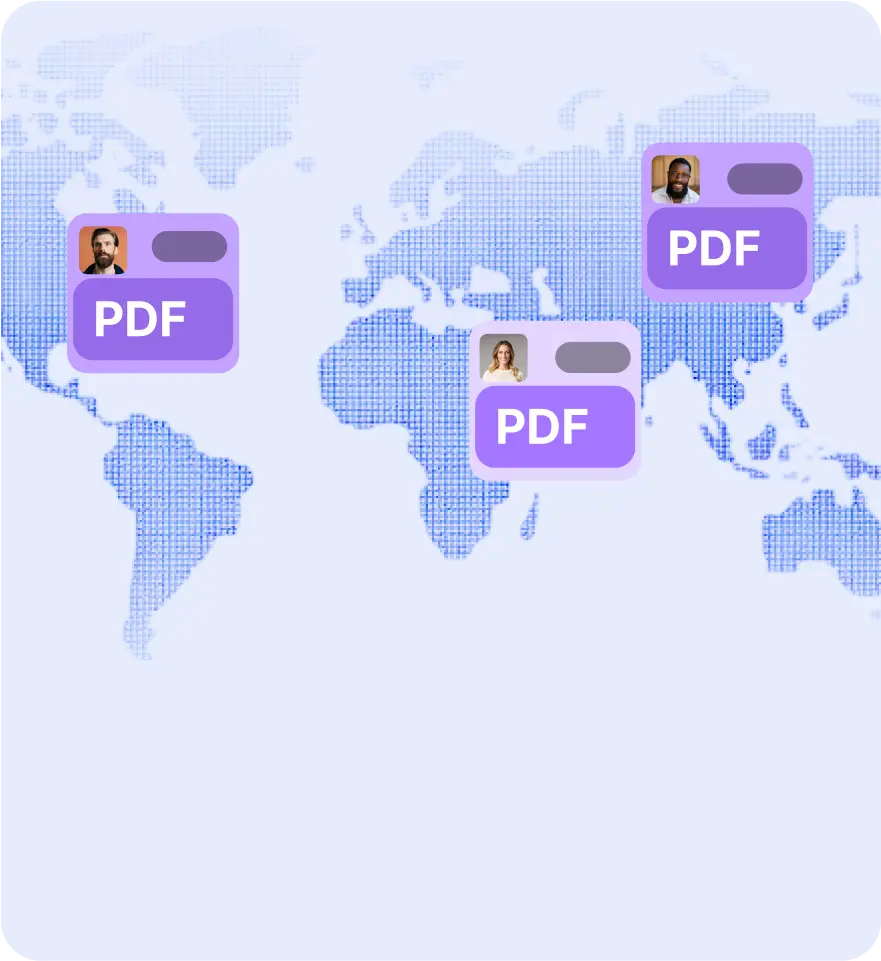 <span class="text-blue-500">Integrated Database</span> <br />Trusted Global Database