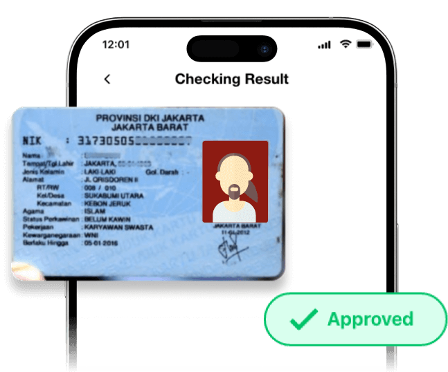 <strong>Akurasi hingga 98%</strong>, bahkan <br />pada gambar dengan resolusi <br />dan kontras rendah.