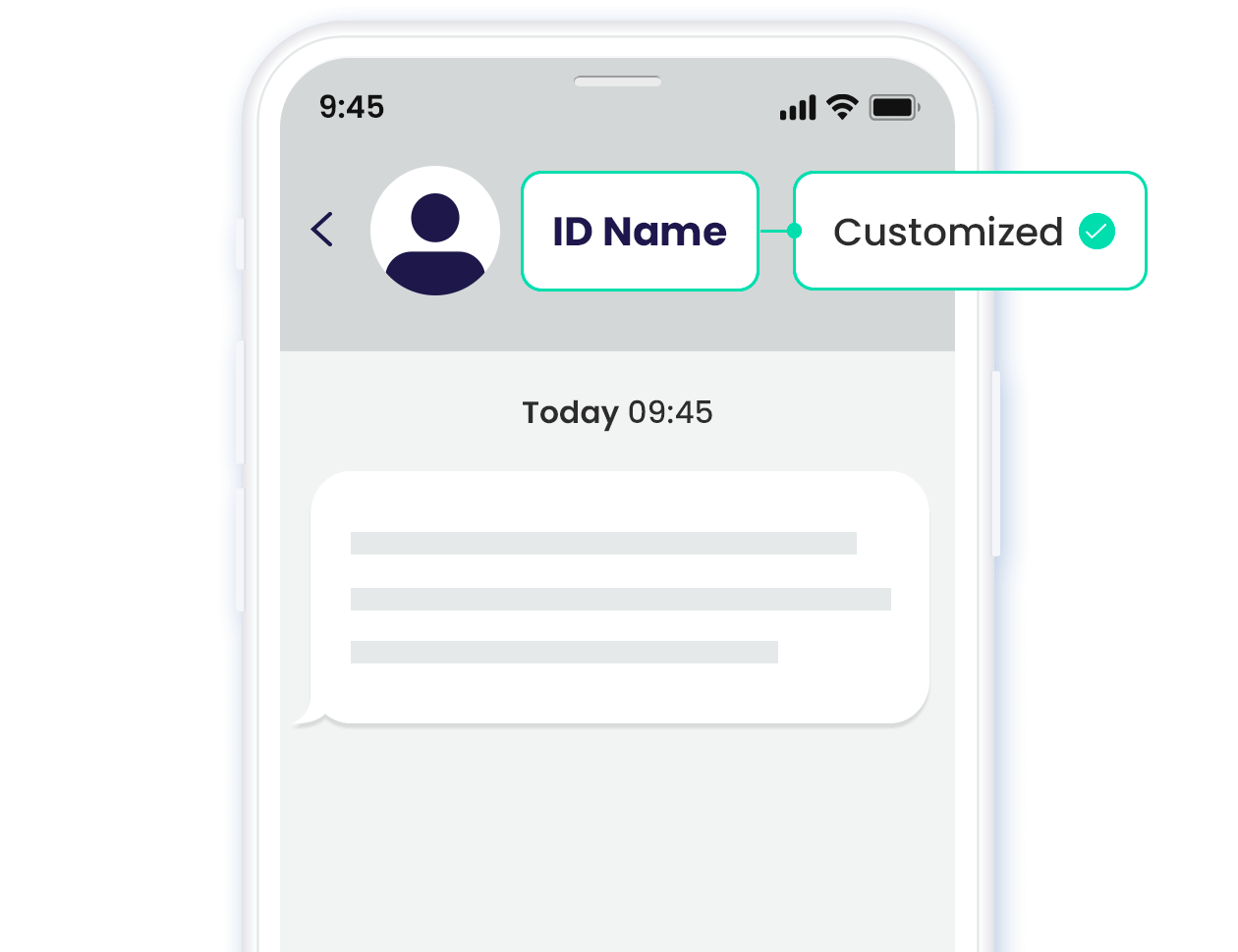 Freely Customize Sender ID