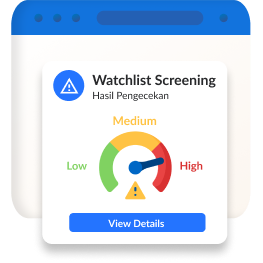 Icon Verihubs Watchlist Screening Step 3